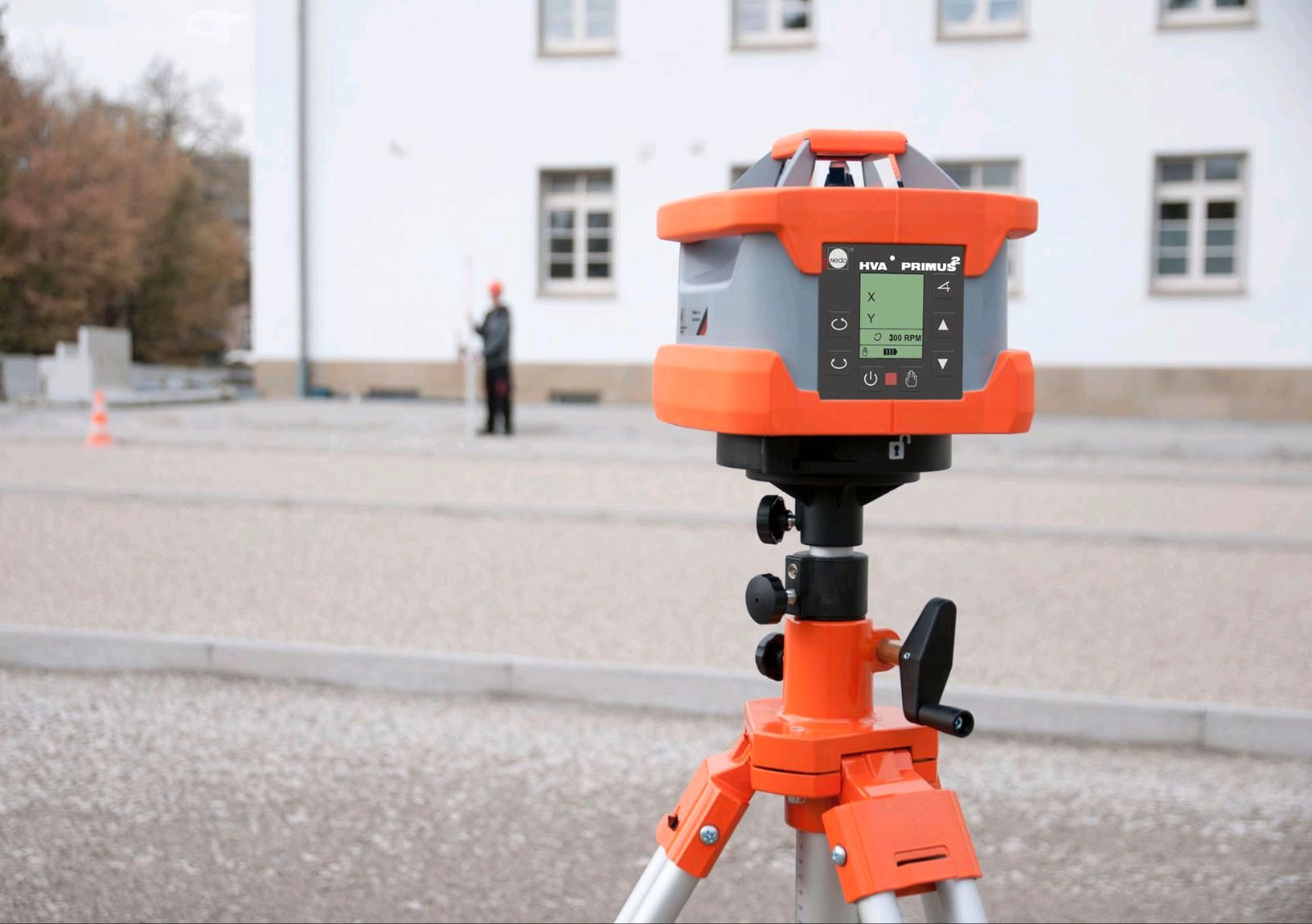 Nedo Primus Rotationslaser mit Baggerempfänger